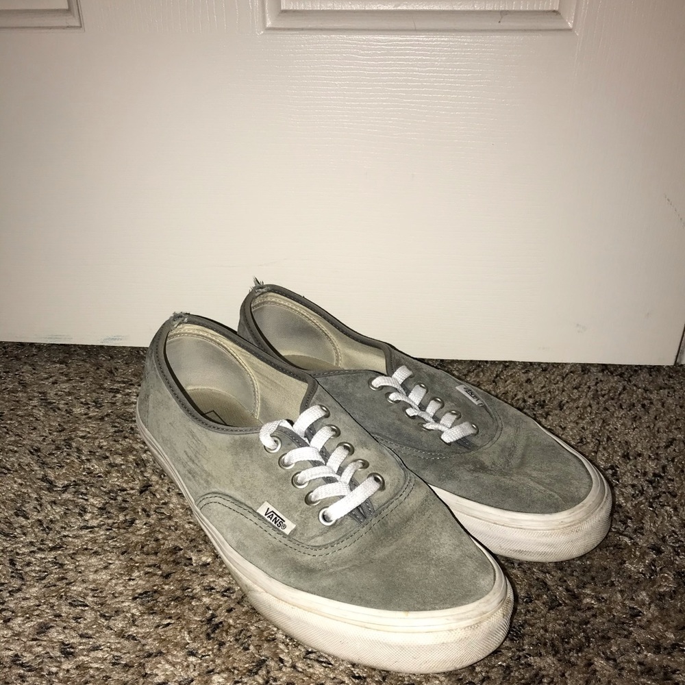 Grey vans
